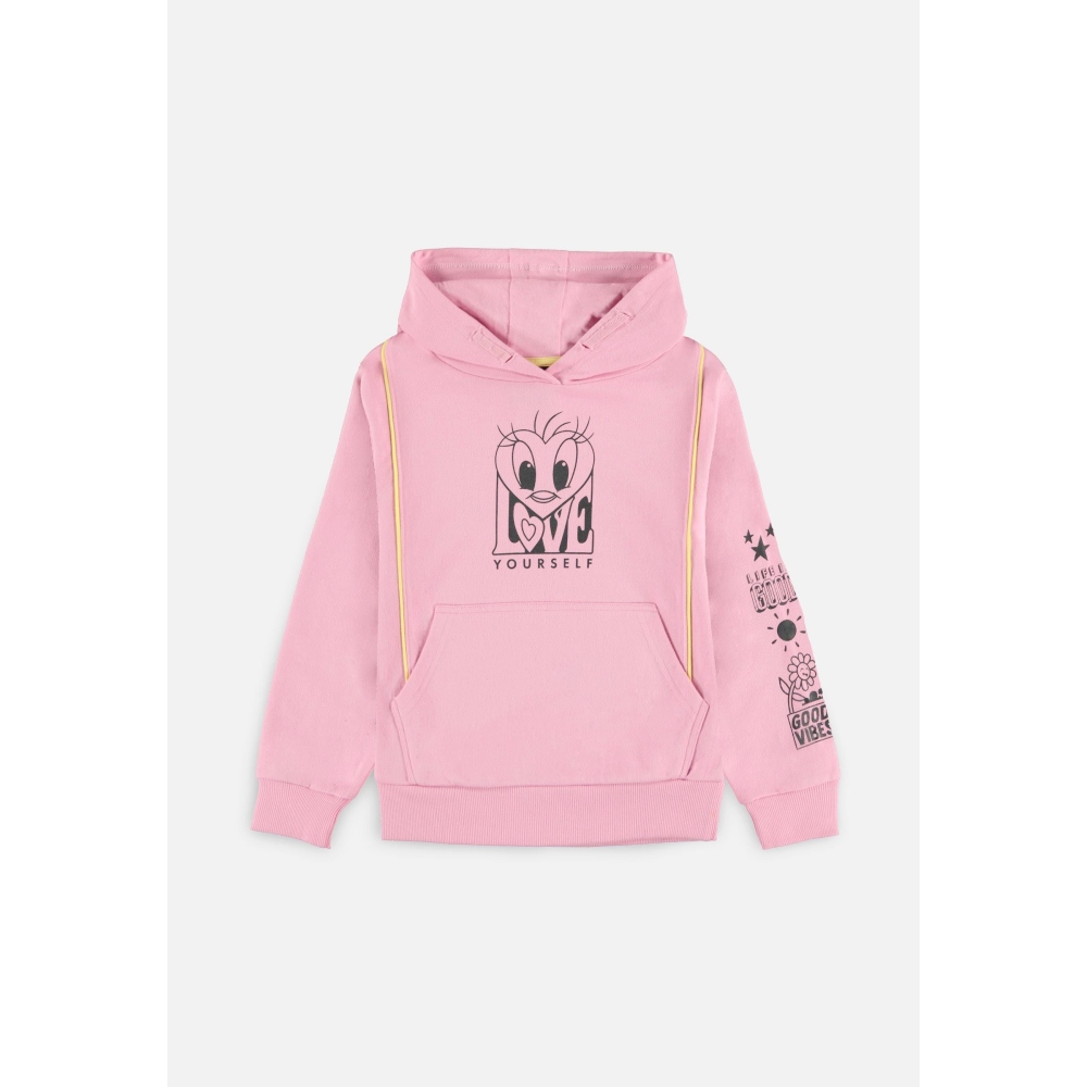 Looney Tunes - Tweety Love Yourself Kinder Hoodie/Pullover - Rosa
